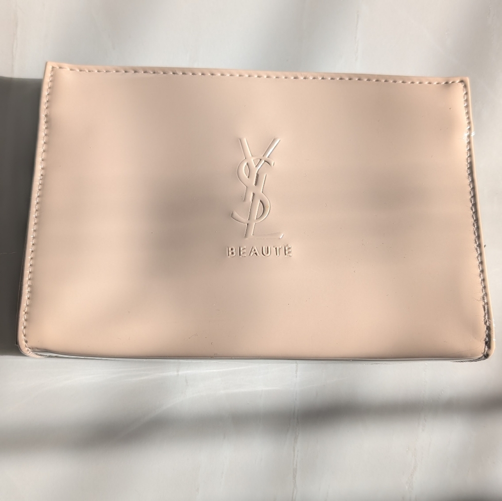 YSL Beauté Cream Clutch Pouch